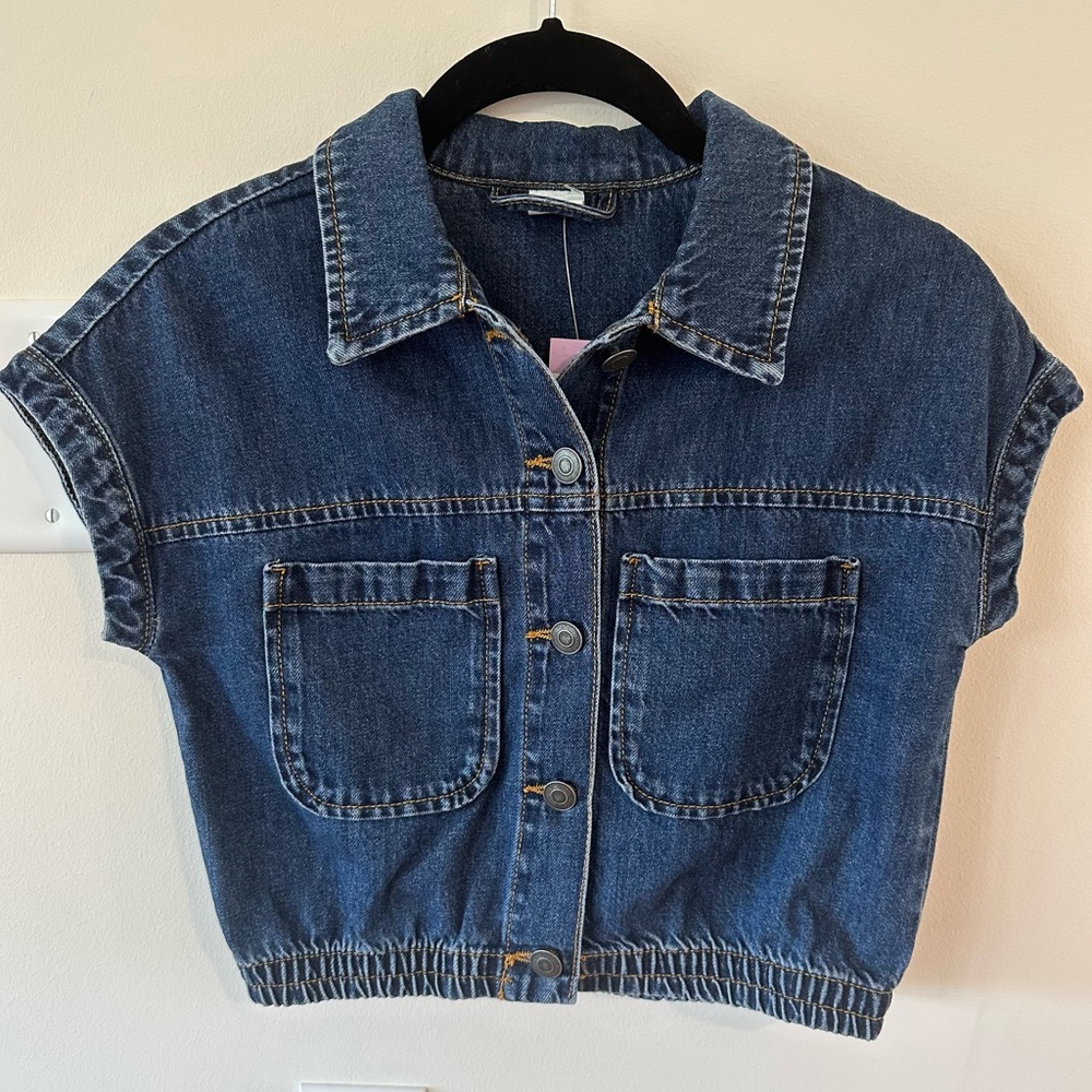 Evsie Girls Denim Vest NWT Various Sizes